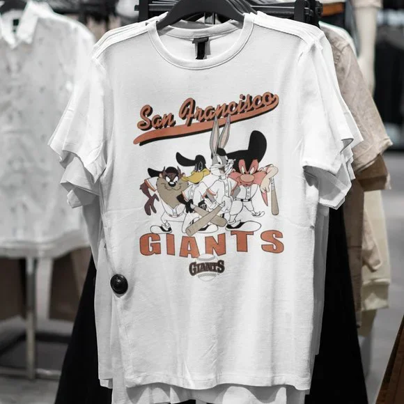 Tops | Vintage San Francisco Giants Looney Tunes Taz Shirt